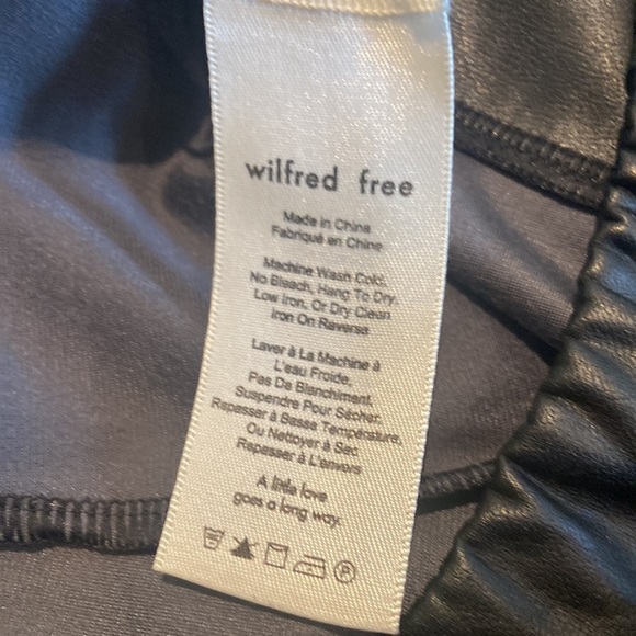 Wilfred Free Daria Faux Leather Leggings - Picture 6 of 11